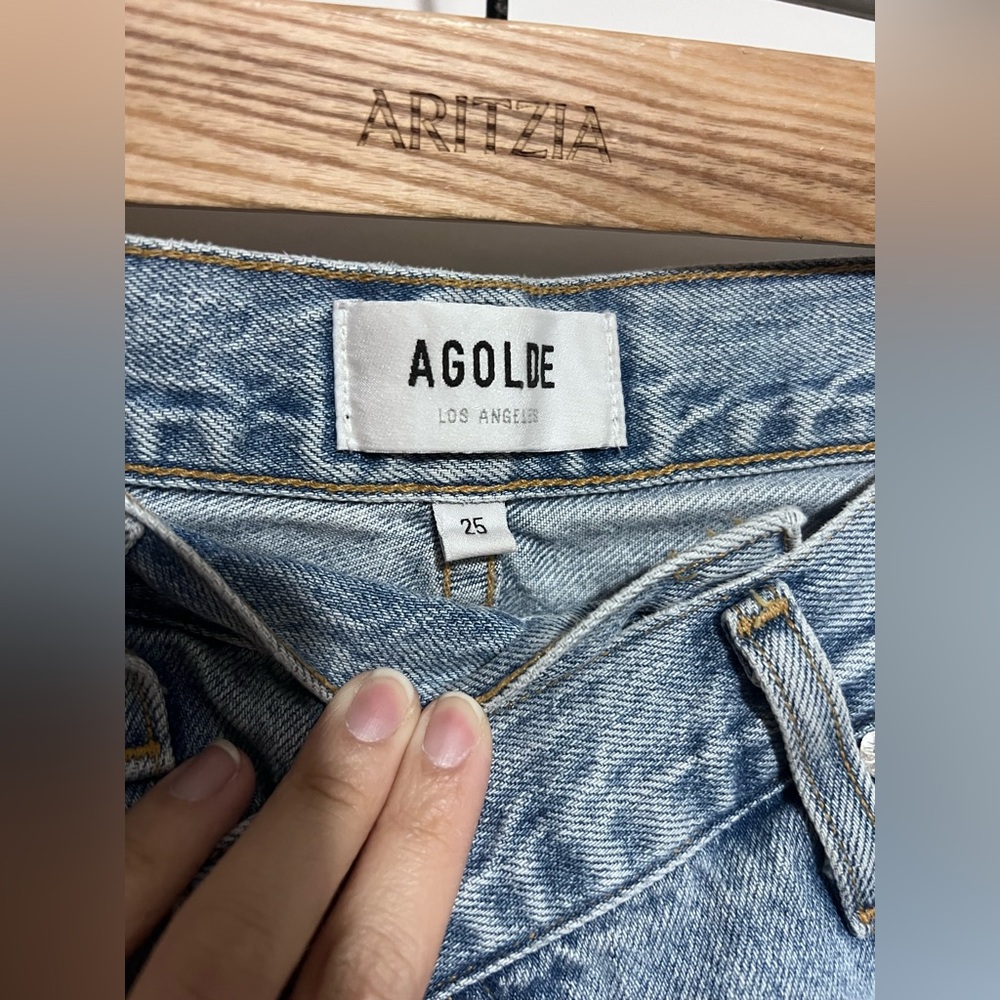Aritzia | Agolde Criss Cross Jeans - Picture 4 of 5